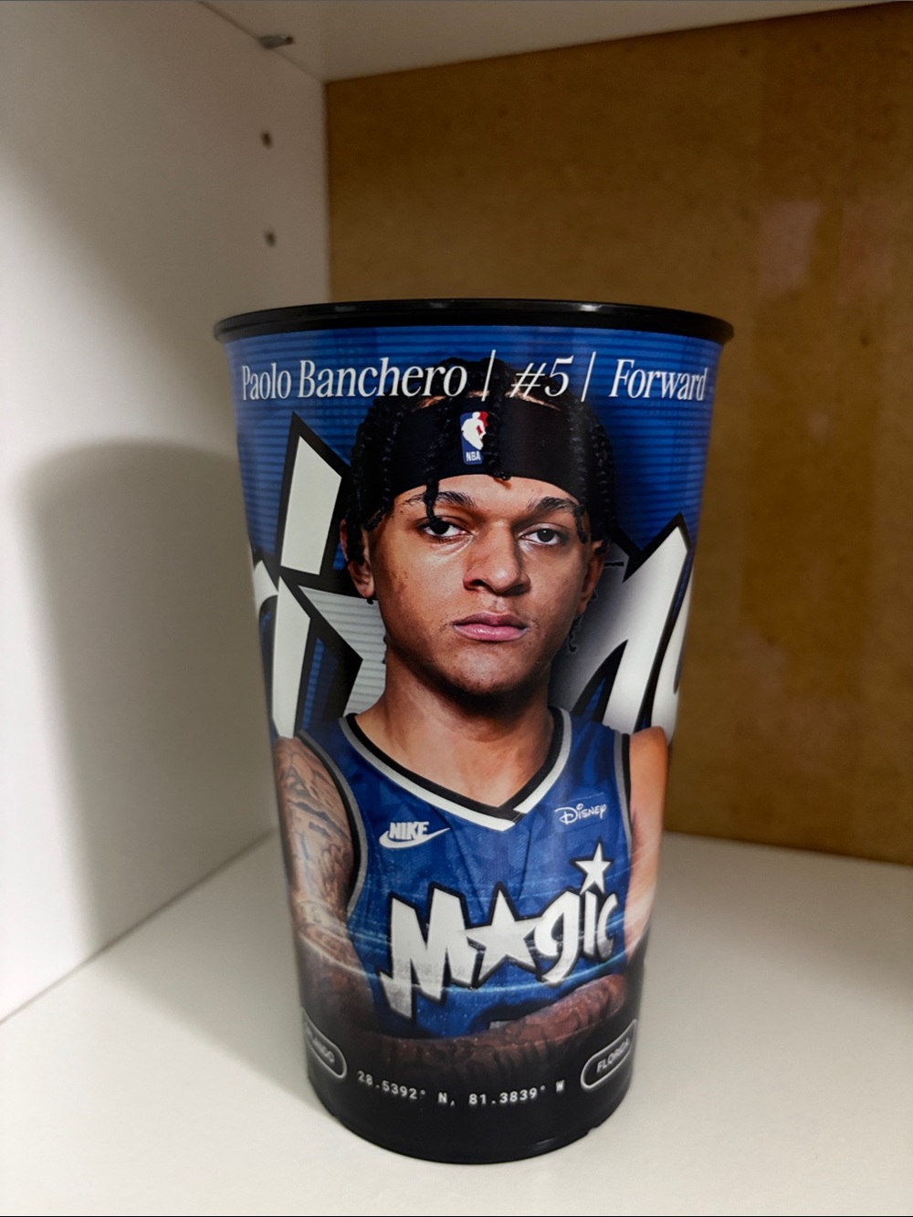2023-2024 Orlando Magic Paolo Banchero #5 Player 35 Year Anniversary Cup - Blue